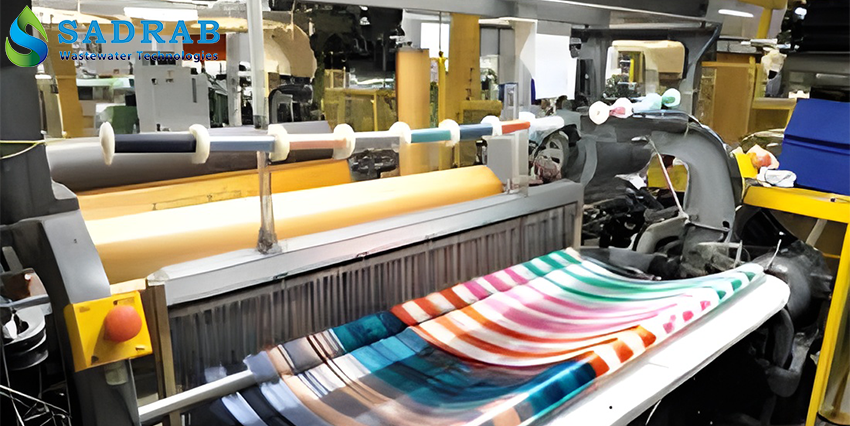 Schematic Diagram of Textile Wastewater Treatment System Design