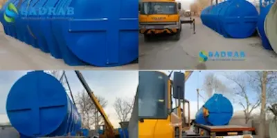 پکیج کامپوزیتی تصفیه فاضلاب | پکیج تصفیه فاضلاب صدرآب